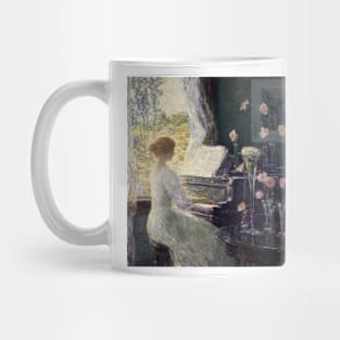 The Sonata by Childe Hassam Mug